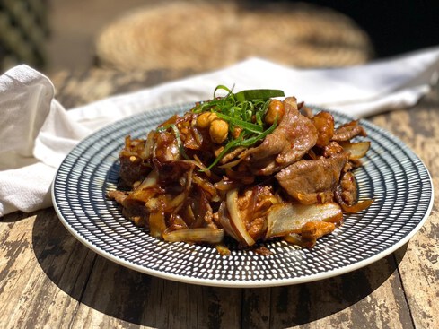 Cashew Beef Stir-Fry