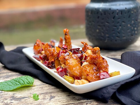 Kung Pao Prawn