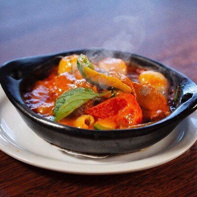 Panang Curry Duck With Lychee