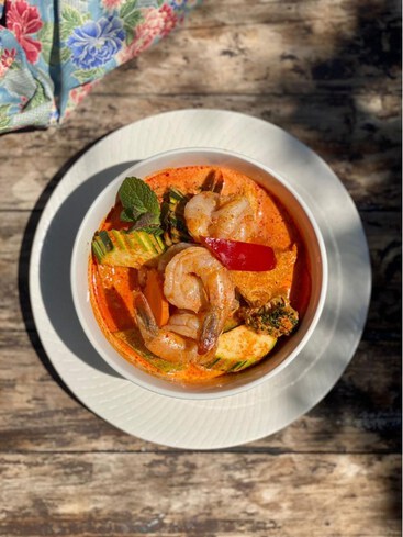 Red Curry Prawn