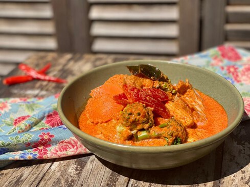 Red Vegetable Curry