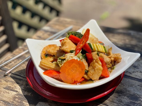 Thai Basil Chicken Stir-Fry